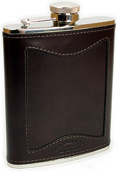 Filson Bridle Leather Hip Flask