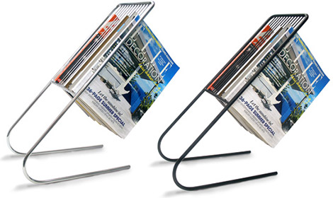 Float Magazine Rack