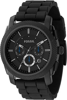 Fossil Chronograph Black Dial