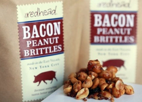 The Redhead Bacon Peanut Brittles