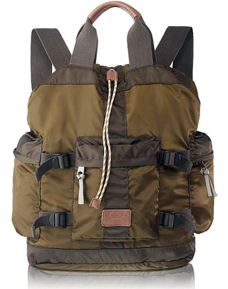 Blocky Nylon Backpack