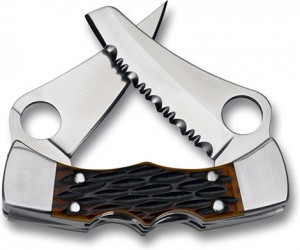 Spyderco Micro Dyad Jigged Bone