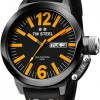 TW Steel Leather Strap Watch