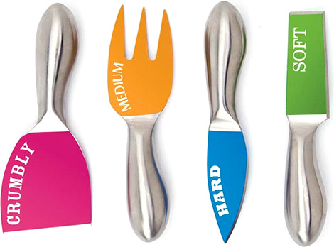 Not-So-Cheesy Adorable Knife Set