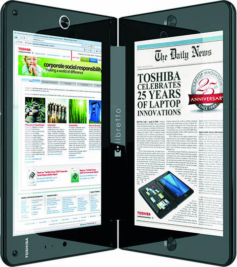 Toshiba Libretto W100 Tablet