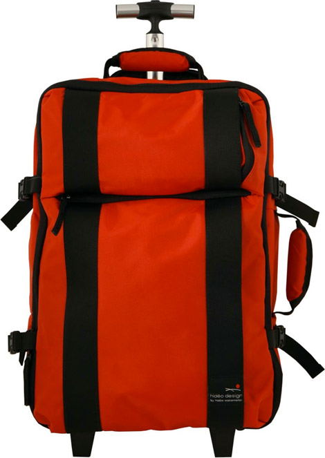 Hideo Wakamastu Feather Carry-on Trolley