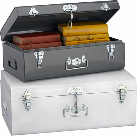 CB2 Metal Trunks