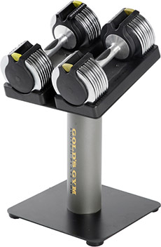 Gold’s Gym Adjustable Dumbell & Stand