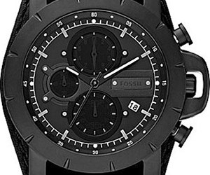 Fossil Chrono Black