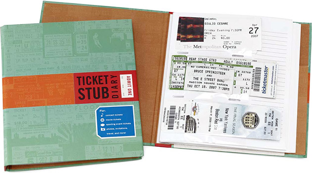 Ticket Stub Diary