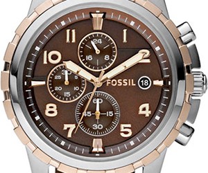 Fossil Notched Bezel Chronograph