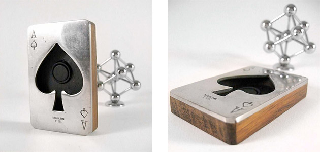 Ace of Spaces Card Bottle Opener