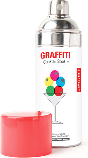 Graffiti Cocktail Shaker