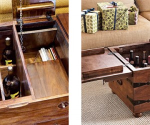 Wine Bar Treasure Trunk