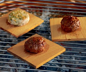 Red Oak Burger Grilling Planks