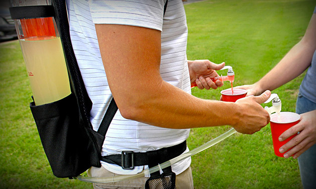 Tailgater Dual Tank Backpack Drink Dispenser