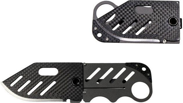 Creditor Carbon Fiber Money Clip Knife