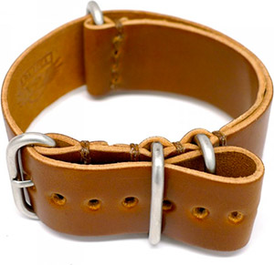 DaLuca Straps Shell Cordovan NATO Strap