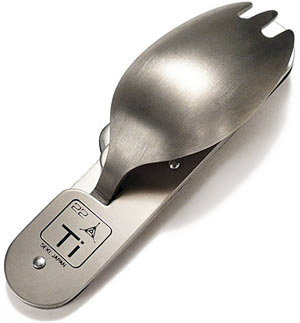 TAD Titanium Folding Spork
