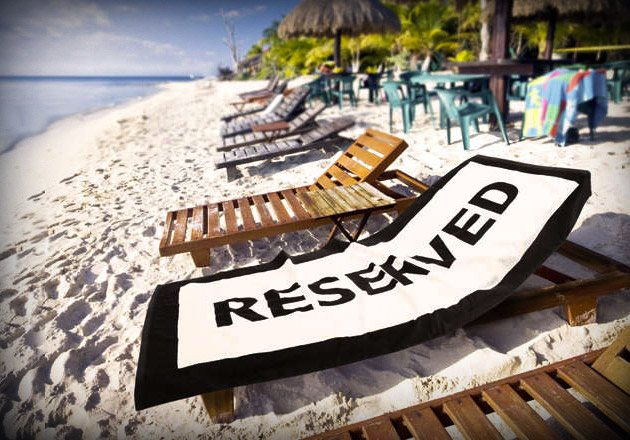 Reserved Beach Towel