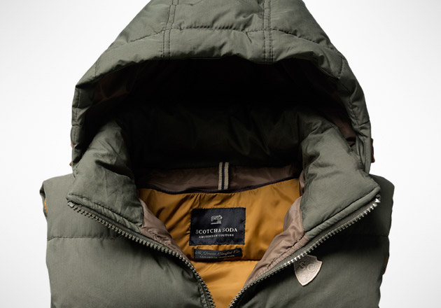 Scotch & Soda Hooded Bodywarmer