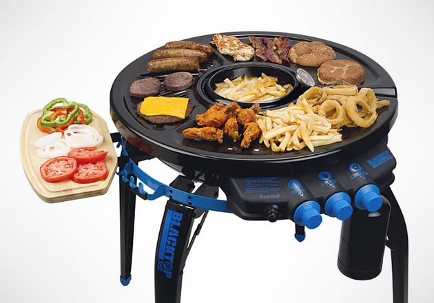 Bravo Sports Blacktop 360 Party Hub Grill