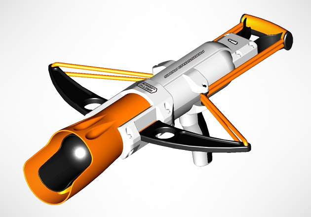 Crossbow Snow Launcher