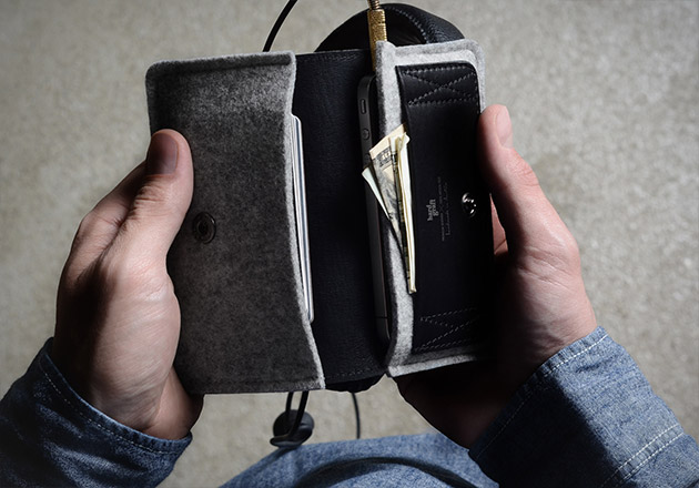 Hard Graft Phone Fold Wallet
