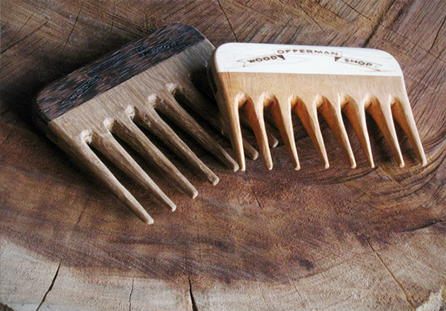 Offerman Woodshop Mustache Comb