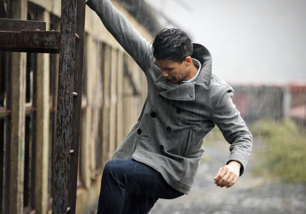 Outlier Liberated Wool Peacoat