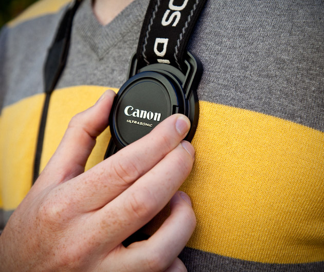 Lens Cap Strap Holder