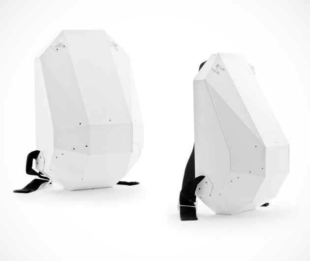 Solid Gray Hardshell Backpacks