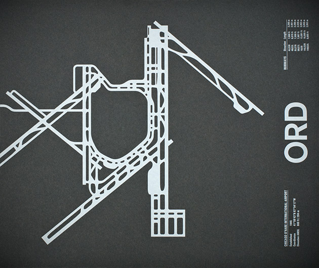 Nomo Design Airport Runway Screenprints