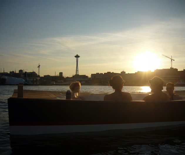 Hot Tub Boat