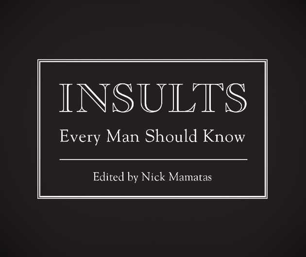 Insults Every Man Should Know