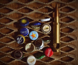 50 Caliber Bullet Bottle Opener