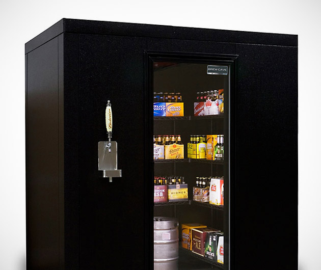 Brew Cave Walk-In Beer Cooler & Kegerator