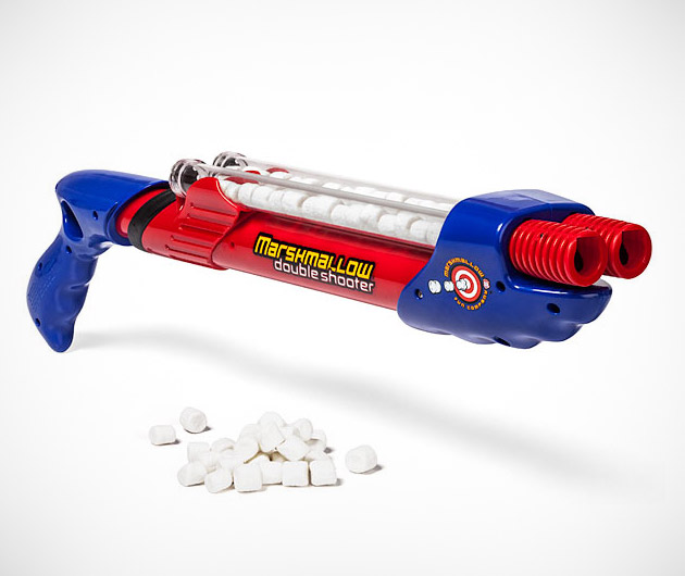 Double Barrel Marshmallow Shooter