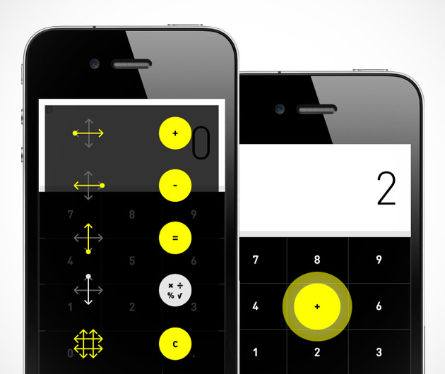 Rechner Gesture-Based Calculator