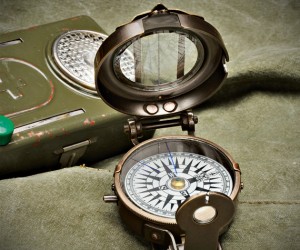Military Lensatic-Style Compass