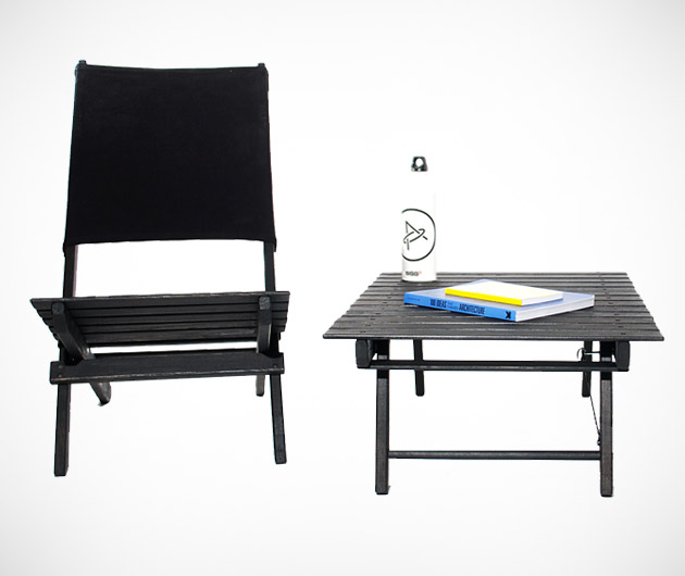 Aether Beach Chairs & Table