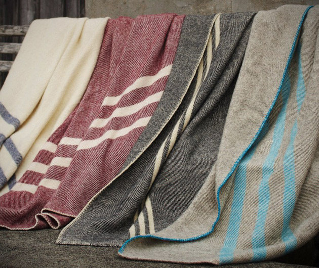 Coyuchi Striped Wool Blanket