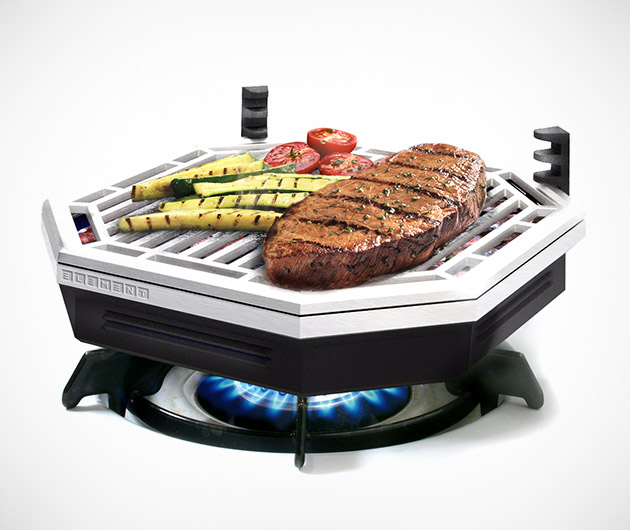 BrassÉ Element Indoor Smokeless BBQ