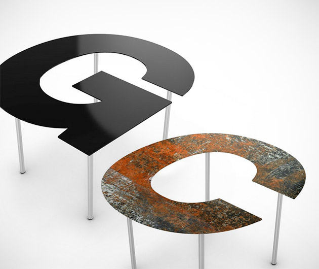 Fontable Alphanumeric Furniture