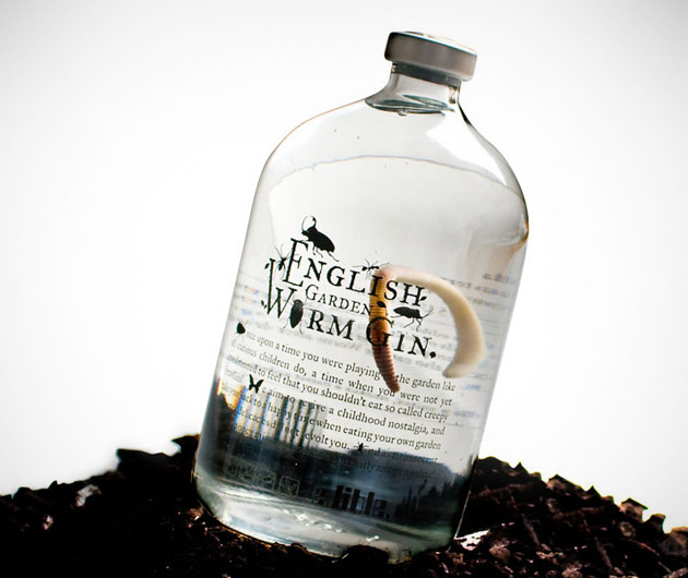 English Garden Worm Gin
