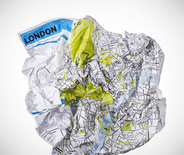 Crumpled City Maps