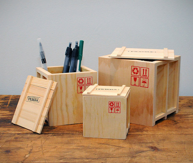 Desk Crates