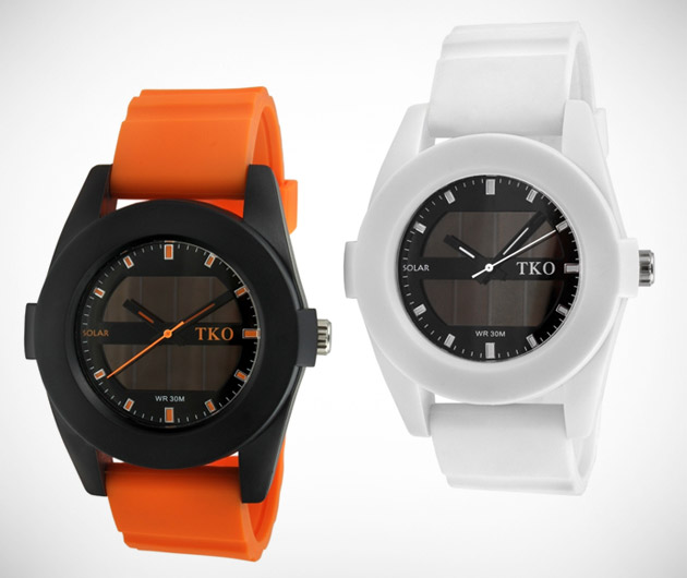 TKO Solar Rubber Watches