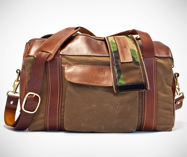 Hellbrand Leather Smugglers Duffel