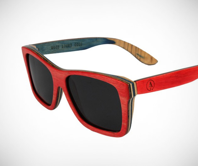 Woodzee Skateboard Series Maple Sunglasses